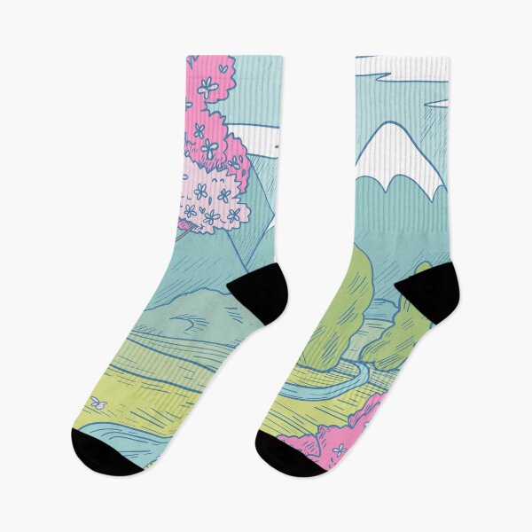 Item preview, Paisaje Japonés - Mountains in Japan designed and sold by natoowii.