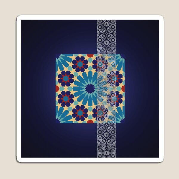 Islamic ornamental 4/4 Magnet
