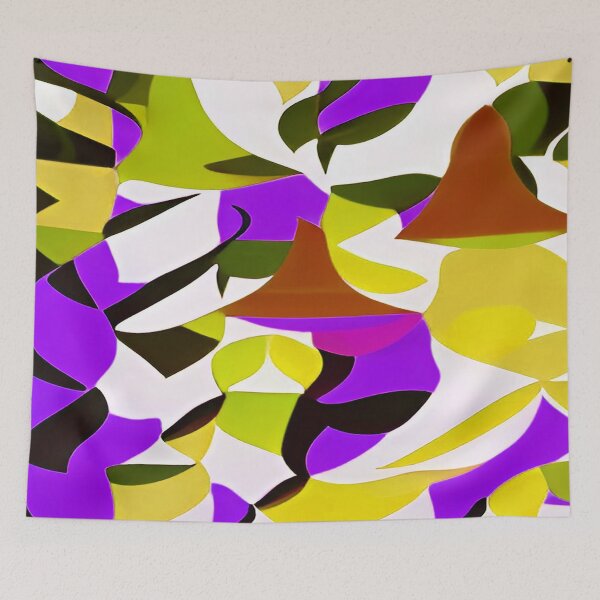 Item preview, Random Abstract Variety of Angular Shapes in Yellow designed and sold by deniselynnimage.
