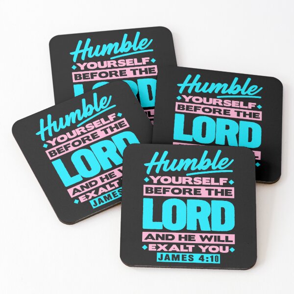 Item preview, James 4:10 Humble Yourselves Before The Lord designed and sold by plushism.