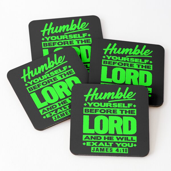 Item preview, James 4:10 Humble Yourselves Before The Lord designed and sold by plushism.