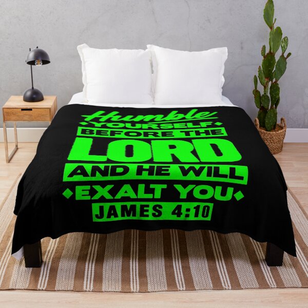 Item preview, James 4:10 Humble Yourselves Before The Lord designed and sold by plushism.