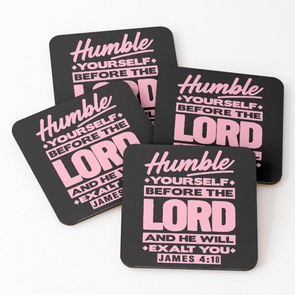 Item preview, James 4:10 Humble Yourselves Before The Lord designed and sold by plushism.