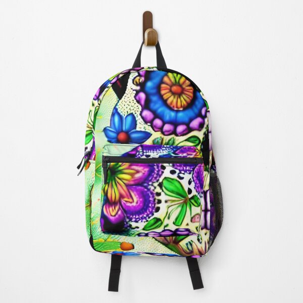 Item preview, Trippy Sugar Skulls 16 designed and sold by Benito Del Ray.
