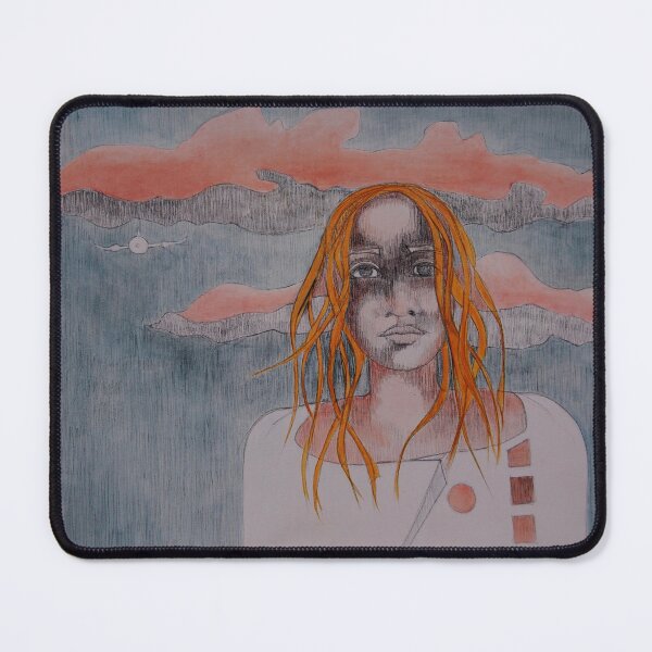 Item preview, Lost Amidst Monochrome: A Pensive Portrait of Solitude designed and sold by Kunovska.
