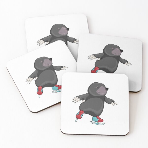 Item preview, Mole Ice skating Ice skates Winter sports designed and sold by Snabdesign84.