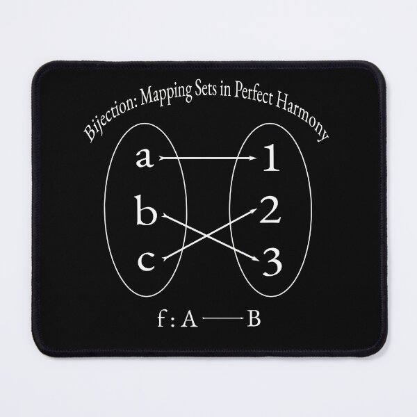 Item preview, Bijection: Mapping Sets in Perfect Harmony designed and sold by awpak.