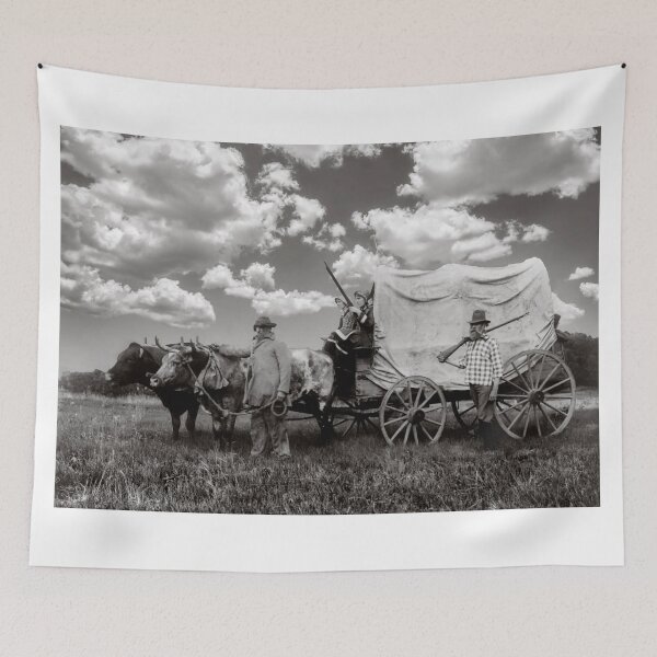 Item preview, Ox-Drawn Prairie Schooner Westward Ho! designed and sold by Daniel Hagerman.
