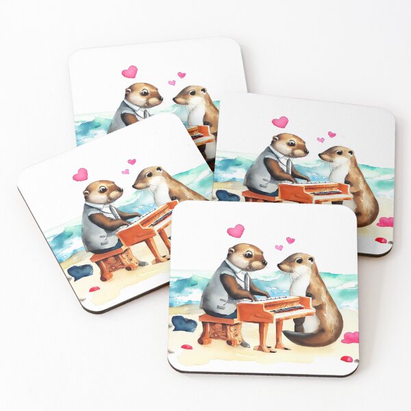 Item preview, Otters designed and sold by GiftsForCouples.