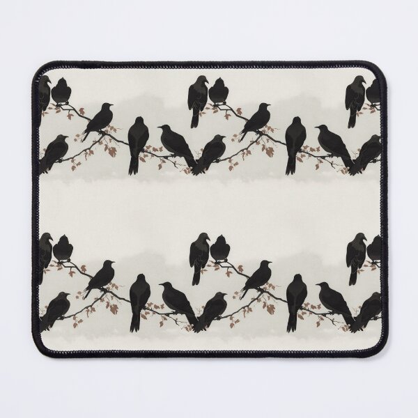 Item preview, Crows Roost Japanese Art Seamless Pattern designed and sold by Sturdust.