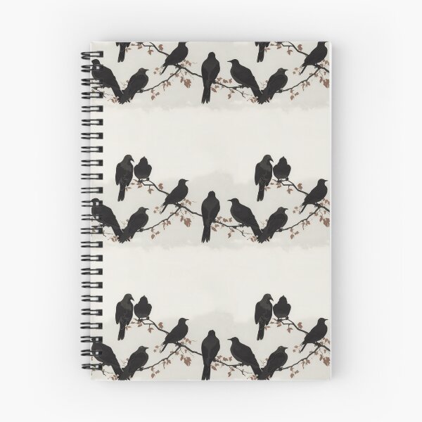 Item preview, Crows Roost Japanese Art Seamless Pattern designed and sold by Sturdust.