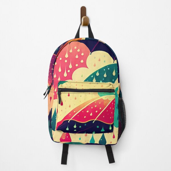 Item preview, Umbrellas and Rain Drops designed and sold by ArtFactoryAI.