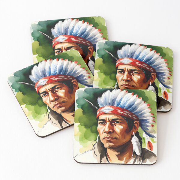 Item preview, Young Man American Native   designed and sold by Reunimage.