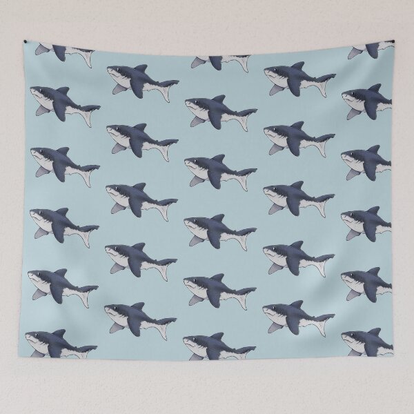 Item preview, Three cute Salmon sharks designed and sold by dinosaphira99.
