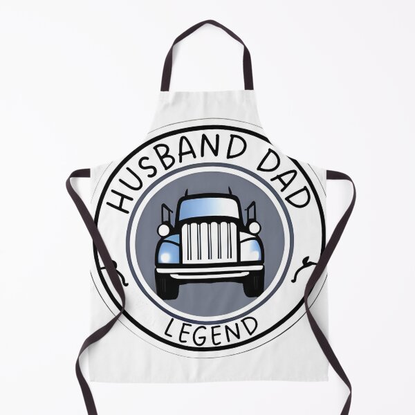 Item preview, Husband, Dad, Trucker and Legend (Version 3) designed and sold by Art Intelligence.
