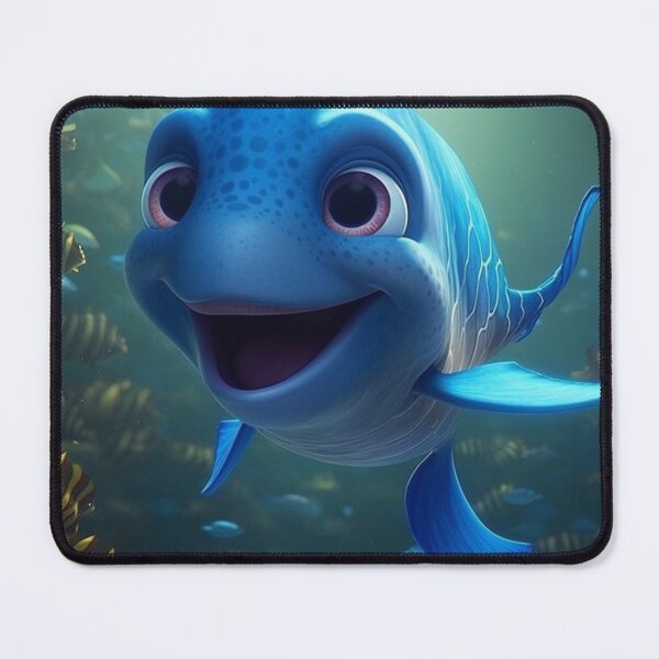 Item preview, baby dolphin animated depths designed and sold by DigitalPixelize.