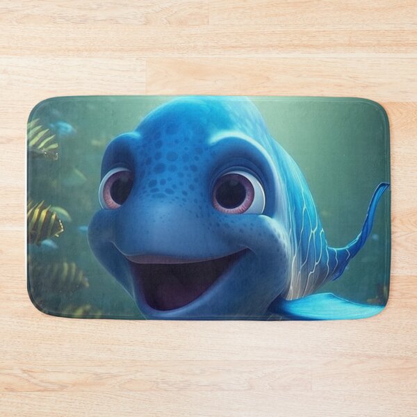 Item preview, baby dolphin animated depths designed and sold by DigitalPixelize.