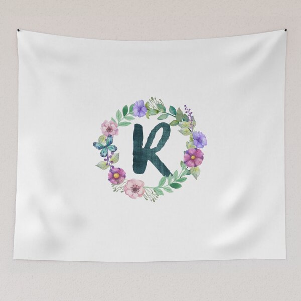 Item preview, Monogram R Floral Spring Bouquet designed and sold by simplymonogram.