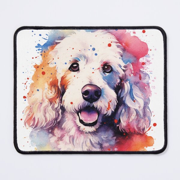 Item preview, Spirited Splash: Poodle Perfection designed and sold by Arcanum Brushworks.
