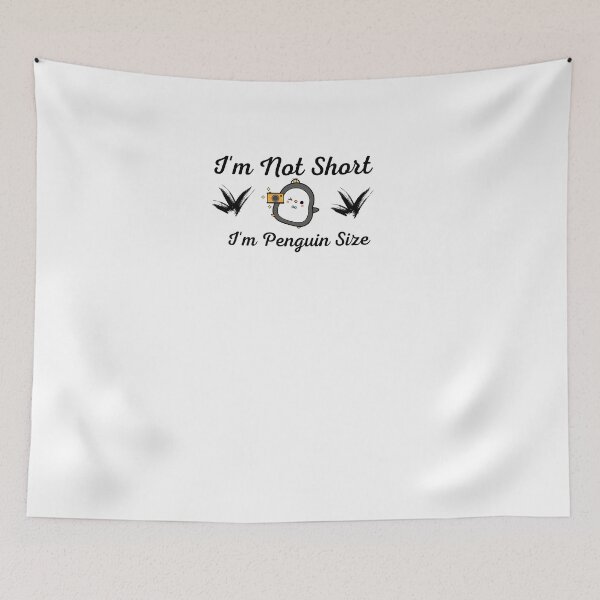 Item preview, I'm Not Short I'm Penguin Size  designed and sold by ahmedshalan.