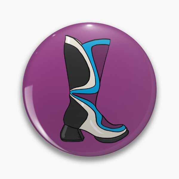 Item preview, Fluevog Warhol Boot Purple / Blue designed and sold by anne m bray.