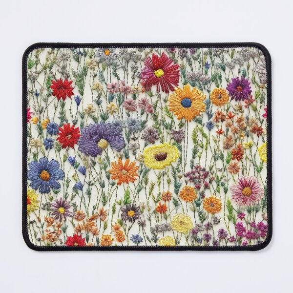 Item preview, Embroidered Wildflowers designed and sold by PietyandDesire.