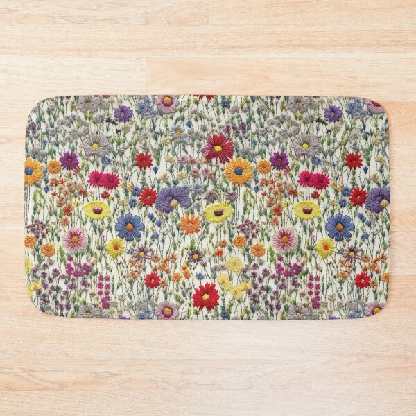 Item preview, Embroidered Wildflowers designed and sold by PietyandDesire.