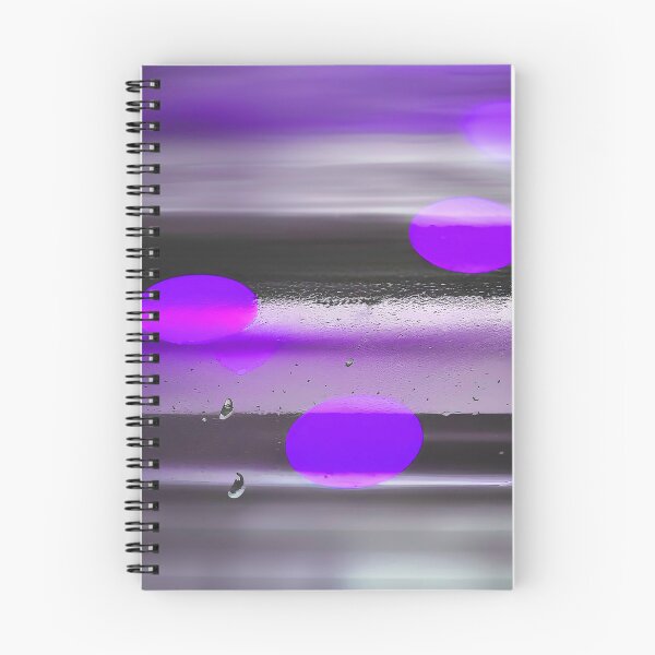 Item preview, Floating Purple Bubbles on a Misty Gray Morning designed and sold by deniselynnimage.