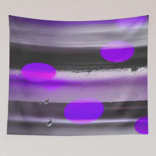 Item preview, Floating Purple Bubbles on a Misty Gray Morning designed and sold by deniselynnimage.