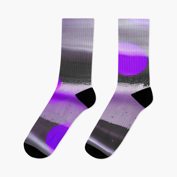 Item preview, Floating Purple Bubbles on a Misty Gray Morning designed and sold by deniselynnimage.