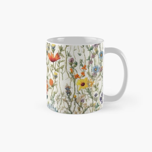 Artikelvorschau, Gestickte Wildblumen entworfen und verkauft von PietyandDesire.