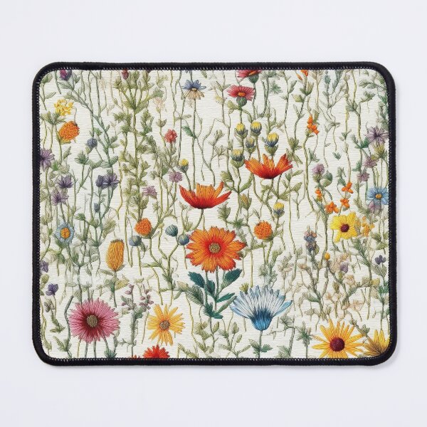 Item preview, Embroidered Wildflowers designed and sold by PietyandDesire.