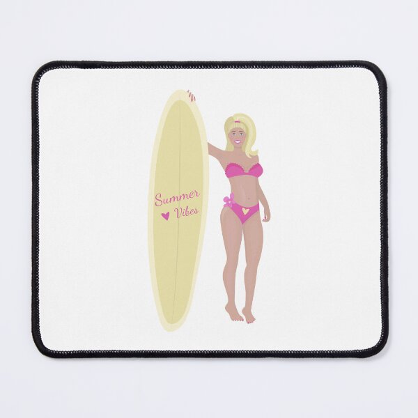 Item preview, Blonde surfer woman with sailboard designed and sold by OM-lova.