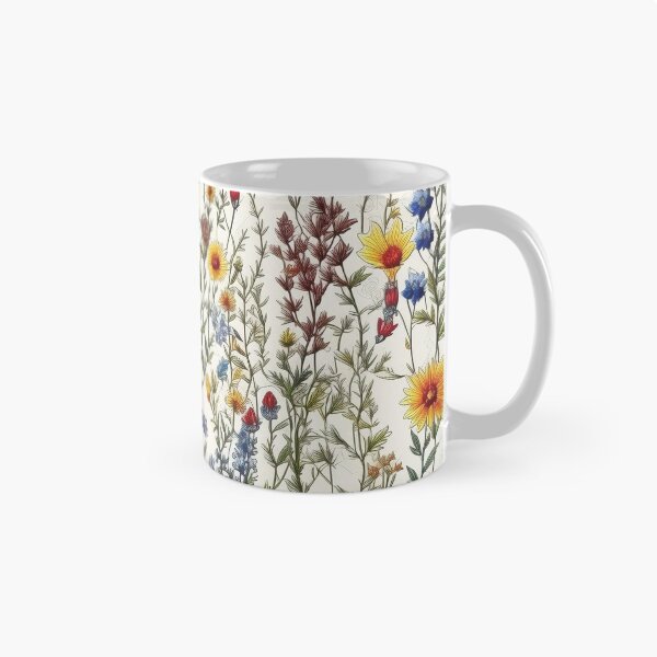 Artikelvorschau, Gestickte Wildblumen entworfen und verkauft von PietyandDesire.