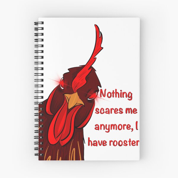 Item preview, Nothing scares me anymore, I have roosters  designed and sold by winterlandnatka.
