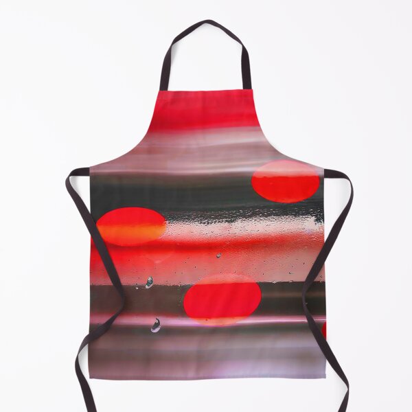 Item preview, Floating Red Bubbles on a Misty Gray Morning designed and sold by deniselynnimage.