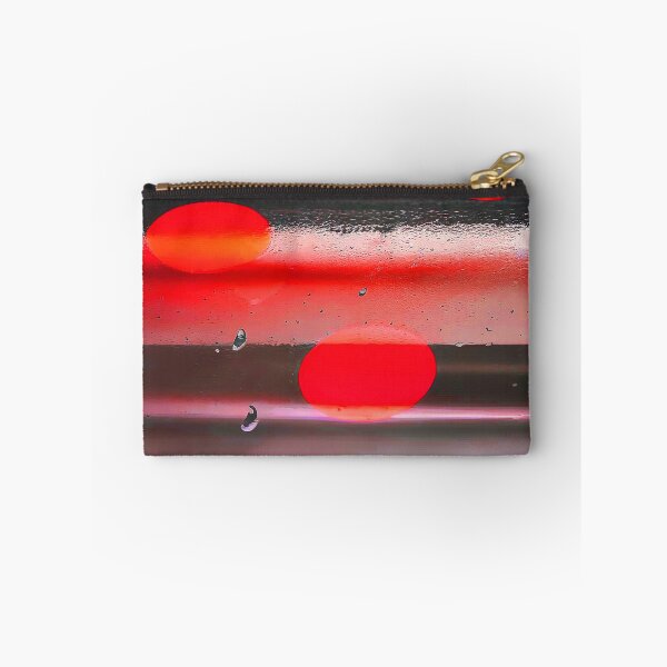 Item preview, Floating Red Bubbles on a Misty Gray Morning designed and sold by deniselynnimage.