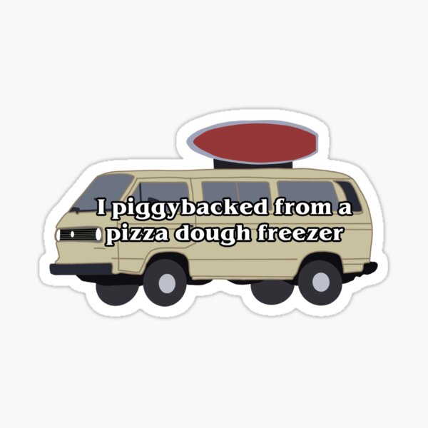 Pizza Truck Sticker