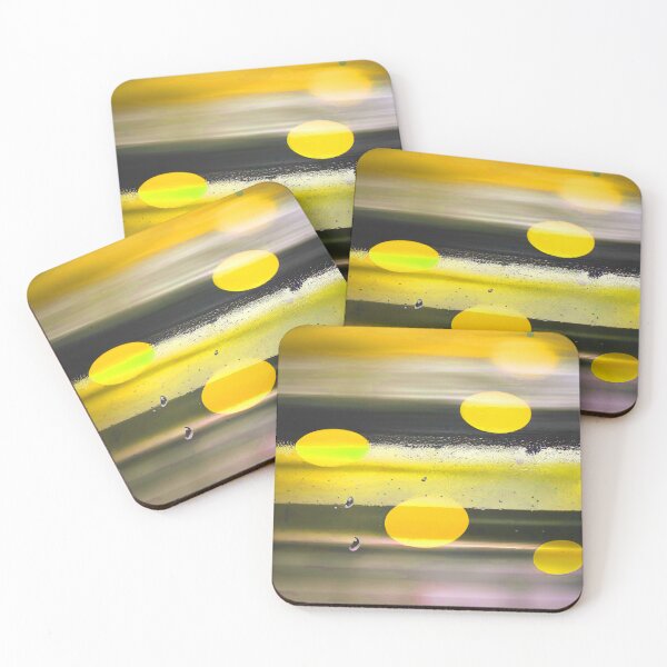Item preview, Floating Yellow Bubbles on a Misty Gray Morning designed and sold by deniselynnimage.