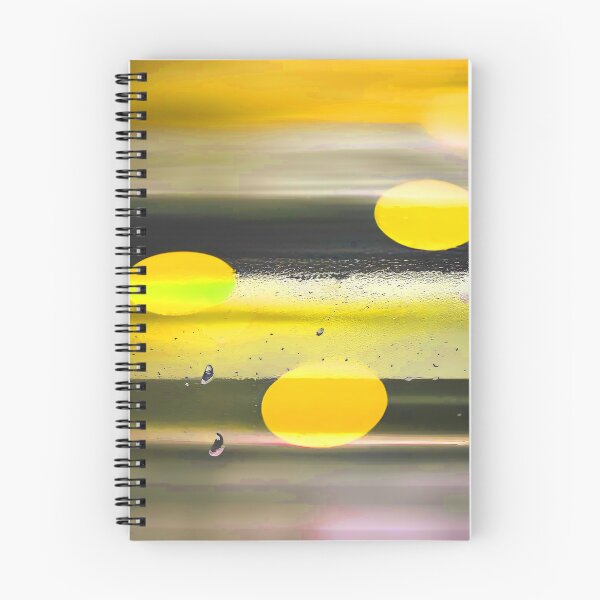 Item preview, Floating Yellow Bubbles on a Misty Gray Morning designed and sold by deniselynnimage.