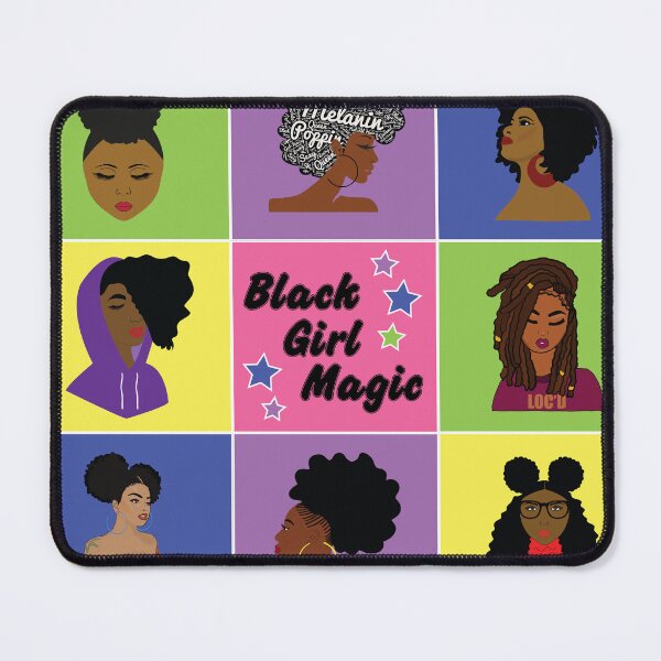 Item preview, Black Girl Magic Hairstyles designed and sold by blackartmatters.