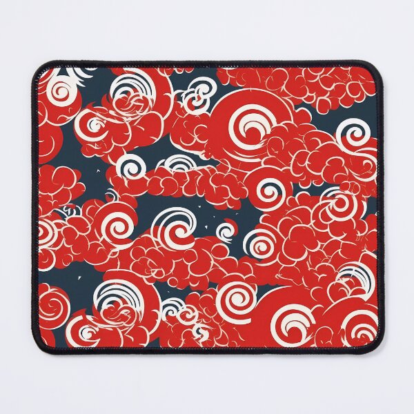 Item preview, Crimson Skies: Mesmerizing Red Clouds with Ethereal Swirls designed and sold by SweetWhiskers.