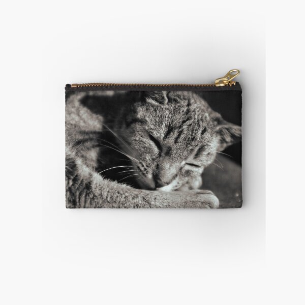 Item preview, sleepy black and white snuggy cat designed and sold by Michael Hofmann.