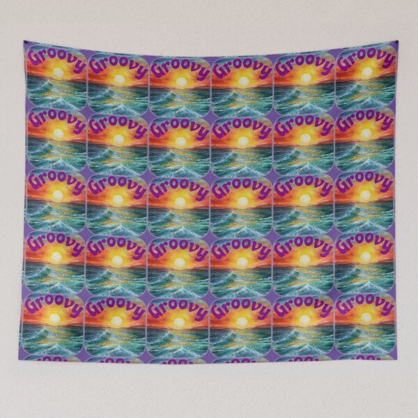 Item preview, Groovy Sunset designed and sold by jcowandjoe.
