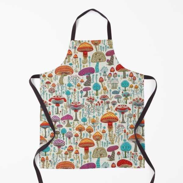Item preview, Embroidered Mushrooms designed and sold by PietyandDesire.