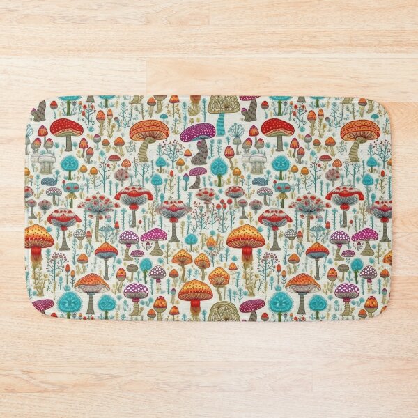 Item preview, Embroidered Mushrooms designed and sold by PietyandDesire.