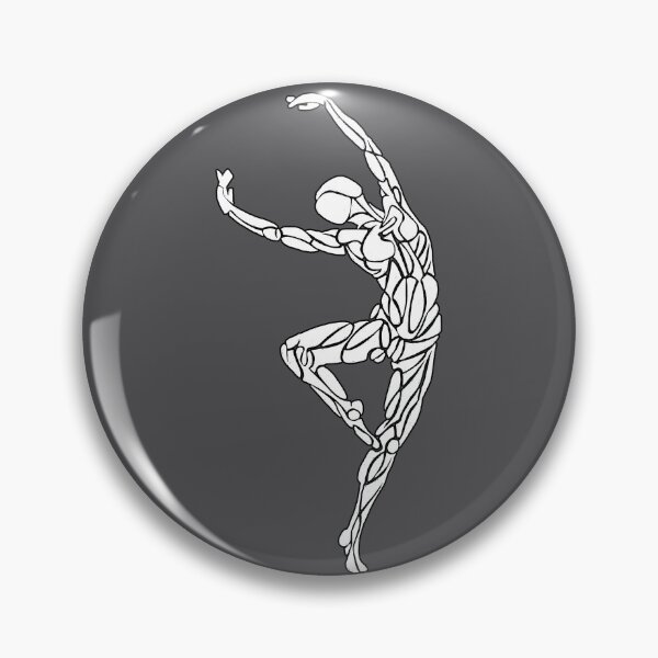 Artikelvorschau, Balletttänzer-Umriss, Tanzkunst entworfen und verkauft von danceink.