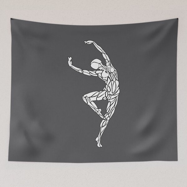 Item preview, Ballet Dancer Outline, Dance Art designed and sold by danceink.