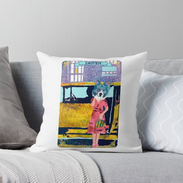 Artikelvorschau, Anthro Aussie Dog Driven Oracle Card entworfen und verkauft von ginaisarty.