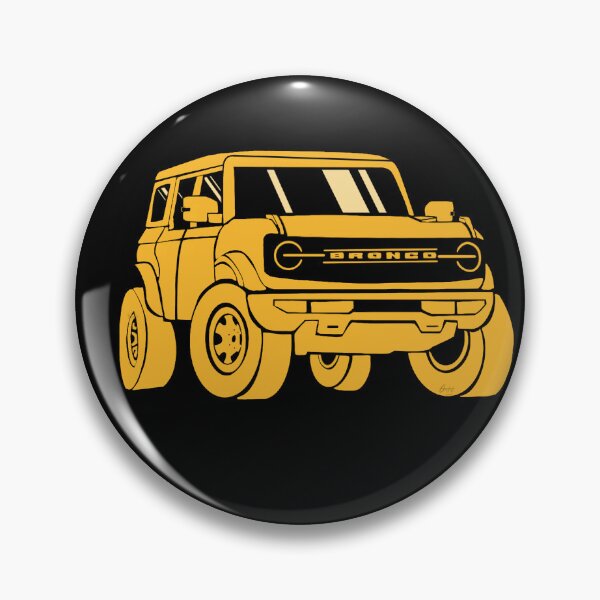 Item preview, Ford Bronco Cyber Orange designed and sold by Poclopop.